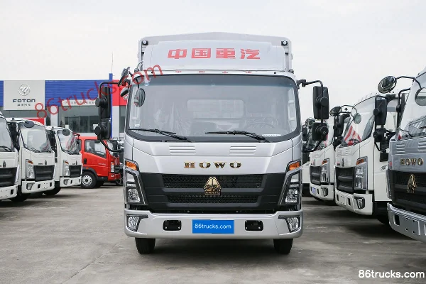 Sinotruk HOWO Hanjiang 160 hp 4X2(6 wheels) 4.15 m single-row stake truck (China VI) (WLY 6-speed) Exterior (2) | 86Trucks