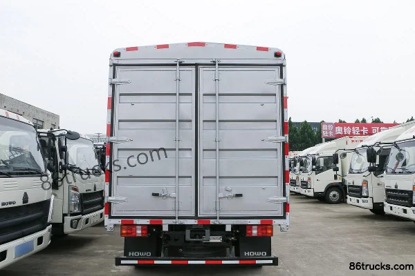 Sinotruk HOWO Hanjiang 160 hp 4X2(6 wheels) 4.15 m single-row stake truck (China VI) (WLY 6-speed) Body (2) | 86Trucks