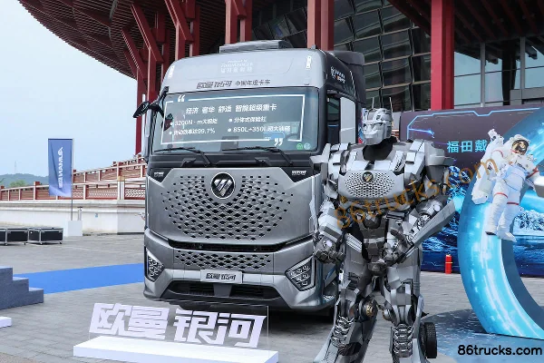 Foton Auman Galaxy Northern Edition 680hp 6X4(10 wheels) Automatic Tractor Truck Exterior (3) | 86Trucks