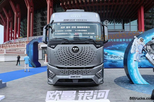 Foton Auman Galaxy Northern Edition 680hp 6X4(10 wheels) Automatic Tractor Truck Exterior (2) | 86Trucks
