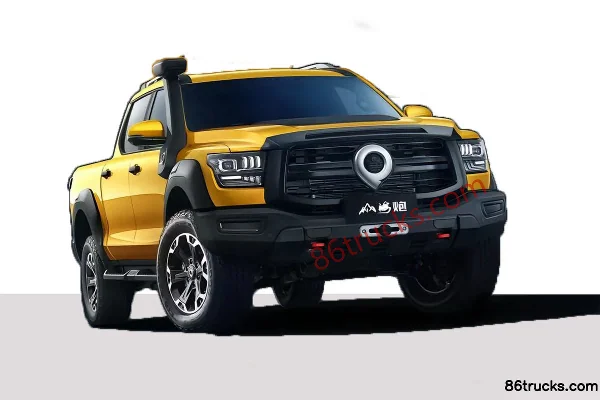 Shanhaipao 2023 Performance Edition 3.0T Gasoline 360hp Automatic 4WD Double Cab Pickup Exterior (2) | 86Trucks