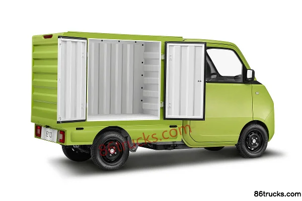 Wuling E10 Comfort 0.8T 1.603m single-row pure electric van mini truck 9kWh 4X2(6 roues) Châssis (1) | 86Trucks
