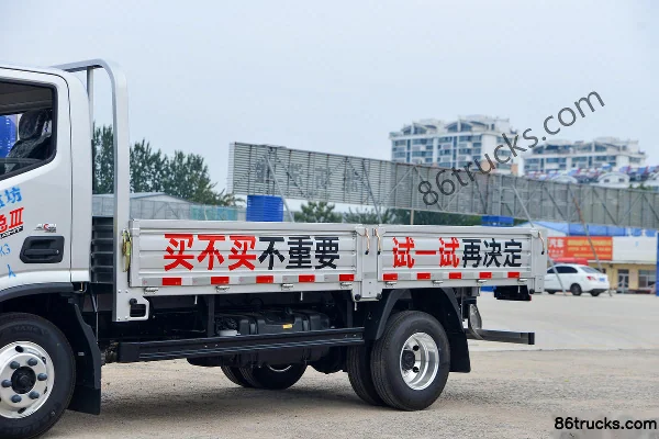 Foton Yutu III 158hp 4X2(6 wheels) 4.17m AMT Automatic Single Row Flatbed Light-Duty Truck Body (1) | 86Trucks