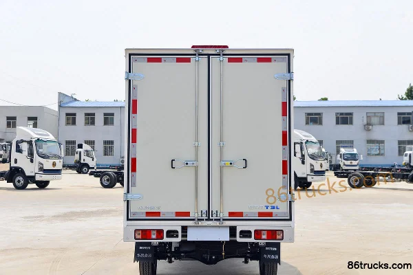 SRM Xinyuan T3LEV 2,7T camion léger fourgon 3,04 m cabine simple 100% électrique 41,86 kWh 4X2(6 roues) Carrosserie (3) | 86Trucks