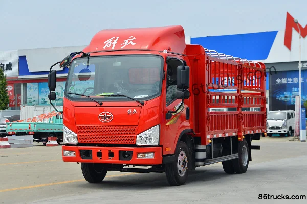 FAW Jiefang J6F 130 hp 4X2(6 wheels) 4.16m single-row stake truck Exterior (3) | 86Trucks