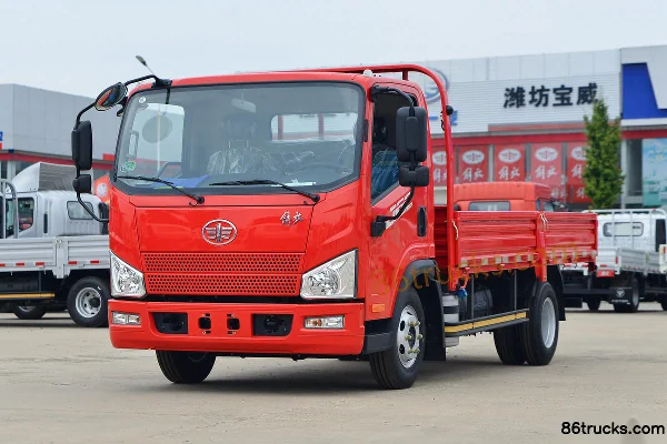 FAW Jiefang J6F 160 hp 4X2(6 wheels) 4.2m Single Row Flatbed Light Truck (China VI) Exterior (3) | 86Trucks