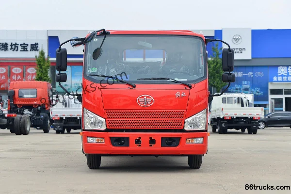 FAW Jiefang J6F 160 hp 4X2(6 wheels) 4.2m Single Row Flatbed Light Truck (China VI) Exterior (2) | 86Trucks