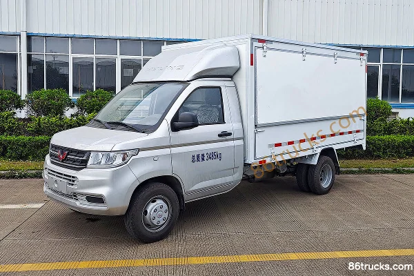 Wuling Rongguang Xinka version allongée 2L 136 ch 4X2(6 roues) essence 3,279 m cabine simple micro-camion à hayon élévateur Extérieur (3)