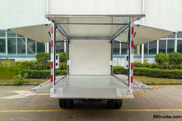 Wuling Rongguang Xinka version allongée 2L 136 ch 4X2(6 roues) essence 3,279 m cabine simple micro-camion à hayon élévateur (2) | 86Trucks