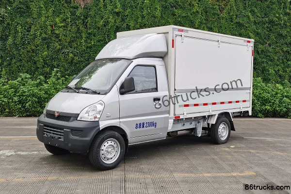 Wuling Rongguang Xiaoka version allongée 1,5L 102 ch 4X2(6 roues) essence 2,835 m cabine simple micro-camion à hayon élévateur Extérieur (3)