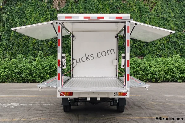 Wuling Rongguang Xiaoka version allongée 1,5L 102 ch 4X2(6 roues) essence 2,835 m cabine simple micro-camion à hayon élévateur (3) | 86Truck