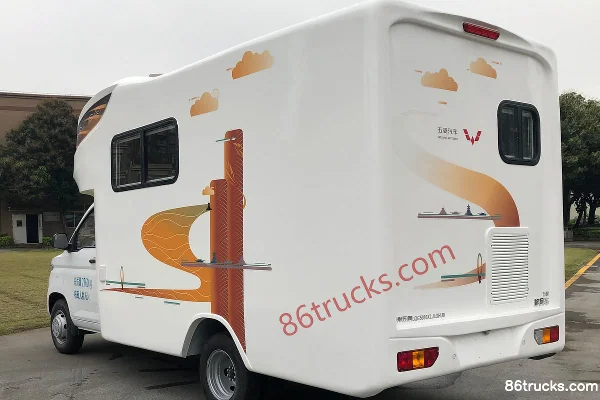 Wuling Rongguang Xinka version longue 2L 136 ch 4X2(6 roues) essence camping-car Carrosserie (1) | 86Trucks