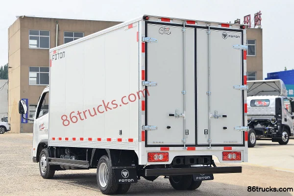 Foton Aoling M Card 2.0L 144 ch 4X2(6 roues) essence 4.17 m cabine simple fourgonnette (frein hydraulique) Carrosserie (3) | 86Trucks