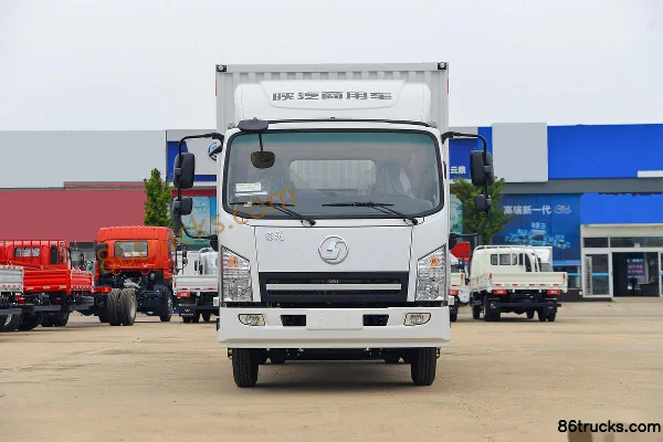 SHACMAN Commercial Vehicle Delong G1 Standard Load Edition 143 hp 4X2(6 wheels) 4.2m Single Row Van Light Truck Exterior (2) | 86Trucks