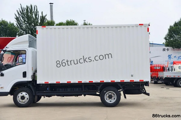 SHACMAN Commercial Vehicle Delong G1 Standard Load Edition 143 hp 4X2(6 wheels) 4.2m Single Row Van Light Truck Body (3) | 86Trucks
