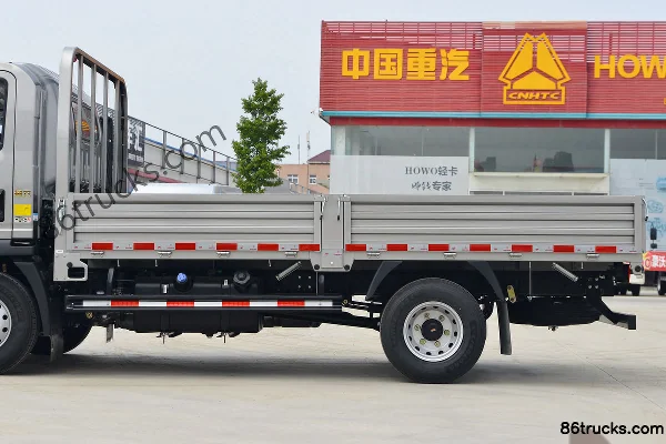 Sinotruk HOWO Hanjiang H 160hp 4X2(6 wheels) 4.15m AMT Automatic Single Row Panel Light Truck Body (2) | 86Trucks