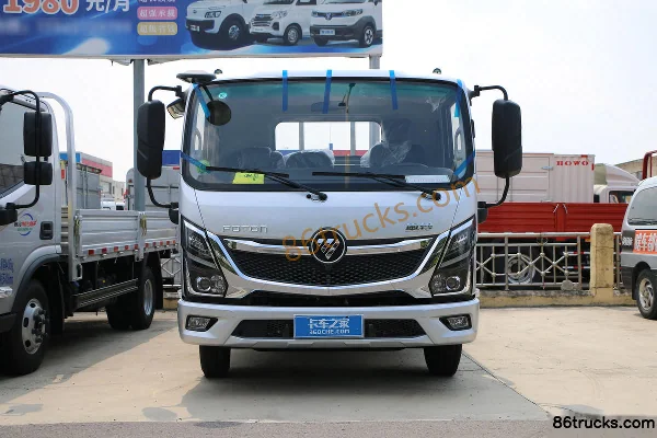 Foton Aumark Superspeed Pro 160hp 4X2(6 wheels) 4.17m Single Row Flatbed Light Truck (WLY 6-speed) Exterior (2) | 86Trucks