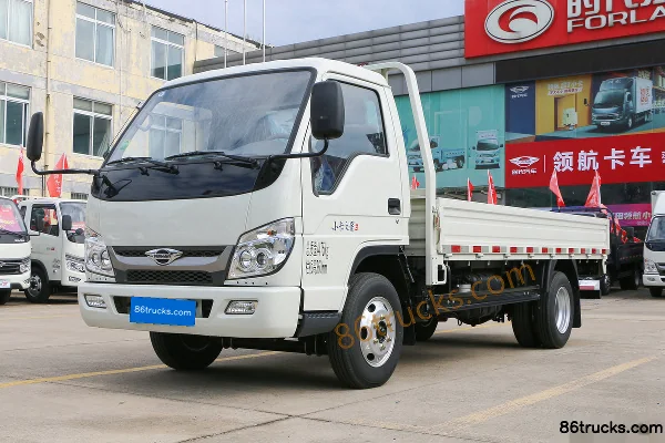 Foton Times Xiaoka Star 3 115 hp 4X2(6 wheels) 4.2m Single Row Flatbed Mini Truck (China VI) Exterior (3) | 86Trucks
