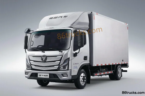 Foton Aumark S1 Series Smart Edition 158 ch 4X2(6 roues) 4,14 m camion fourgon cabine simple avec boîte automatique AMT (China VI) Extérieur