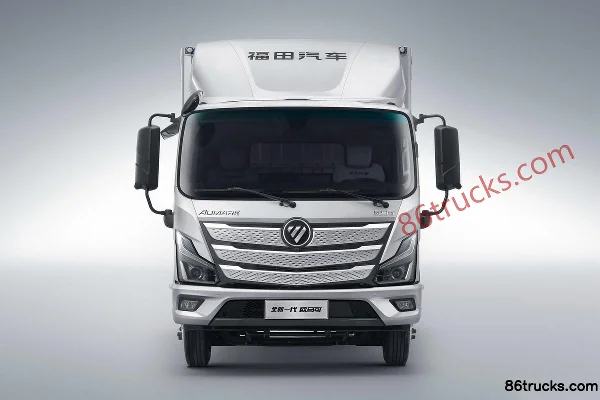 Foton Aumark S1 Series Smart Edition 158 ch 4X2(6 roues) 4,14 m camion fourgon cabine simple avec boîte automatique AMT (China VI) Extérieur