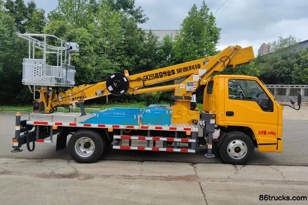JMC Shunda Narrow Body 116 hp 4X2(6 wheels) Aerial Work Truck (Qijing Brand) Exterior (3) | 86Trucks
