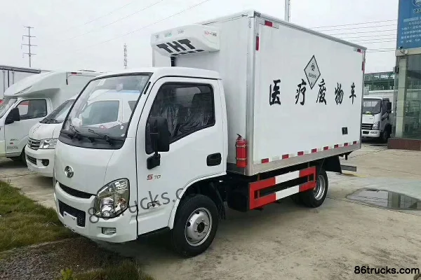 Yuejin Fuxing S70 1.5L 113hp 4X2(6 wheels) 3.26m Medical Waste Transfer Truck (Chengliwei Brand) Exterior (3) | 86Trucks