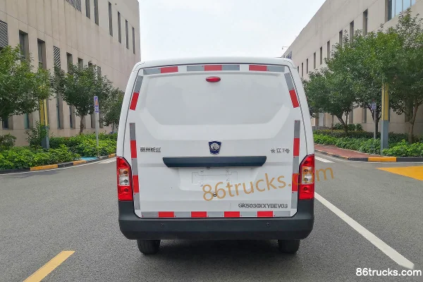 Panda Changjiang Qi Wide Body Edition 2.7T 4.746m pure electric enclosed van 38.64kWh Exterior (3) | 86Trucks