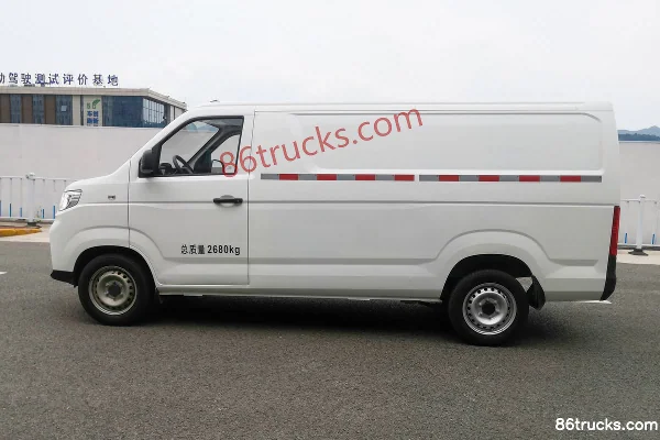 Panda Changjiang Qi Wide Body Edition 2.7T 4.746m pure electric enclosed van 38.64kWh Exterior (2) | 86Trucks