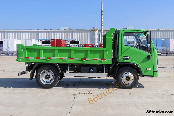 Lanqing Auto Han 140hp 4X2(6 wheels) 3.18m dump truck Exterior (3) | 86Trucks