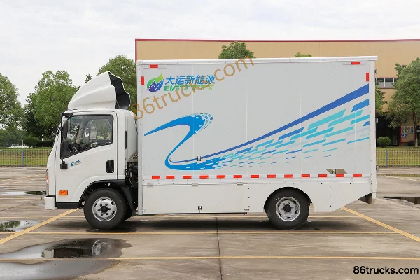 Dayun Aopuli EA5s Yingming Battery Swap Edition 4.5T 4.12m single-row battery-swap pure electric box light truck 4X2(6 wheels) Exterior (2)
