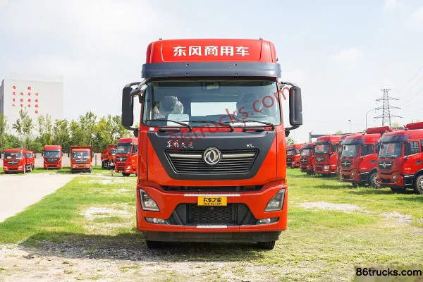 Dongfeng Commercial Vehicle Tianlong KL 260 hp 6X2(8 wheels) 9.5m Refrigerated Truck (High Roof) Exterior
