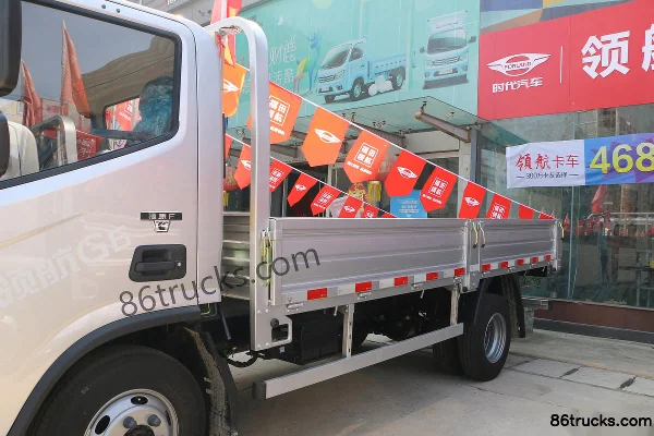 Foton Times Pilot G6 158 ch 4X2(6 roues) 4,17 m camion plateau simple cabine Carrosserie (1) | 86Trucks