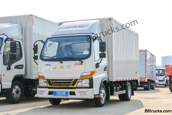 JAC Junling V3 82 hp 4X2(6 wheels) 3.3m single row box truck Exterior (3) | 86Trucks