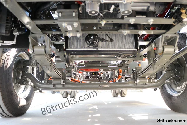 Sinotruk Wangpai Ruishi 4.5T 4.15 m single-row pure electric box-type light truck 4X2(6 wheels) Chassis (1) | 86Trucks