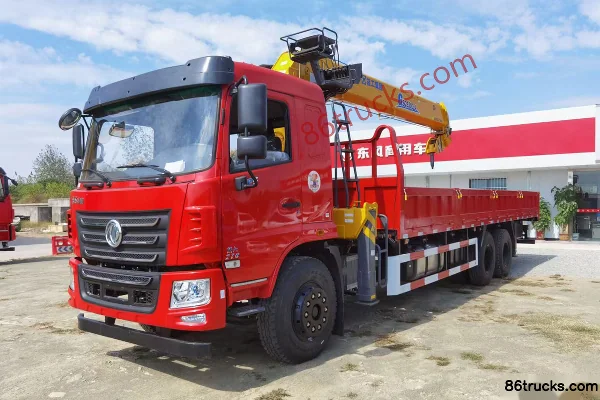 Dongfeng F5 270hp 6X4(10 wheels) 8.5m Truck-mounted Crane Exterior (2) | 86Trucks