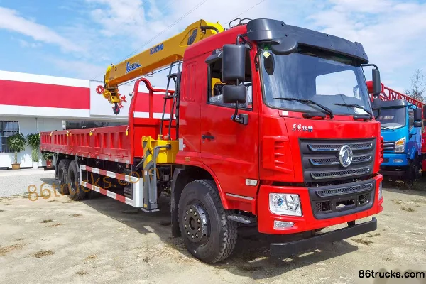 Dongfeng Dongfeng F5 heavy truck truck-mounted crane