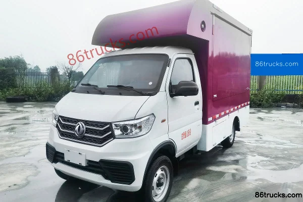 Dongfeng Xiaobawang W08 1,6 L 123 ch 4X2(6 roues) essence 2,9 m simple cabine camion de vente (pneu simple arrière) Extérieur (2) | 86Trucks