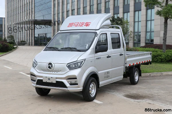 Kama Junhang EV1 3.2T 2.55m double-row pure electric flatbed micro truck 38.016kWh 4X2(6 wheels) Exterior