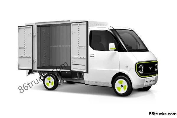 Dali Niumowang D02 Standard 0.945T 1.84m Single Row Pure Electric Van Mini Truck 9.98kWh 4X2(6 wheels) Cab (2) | 86Trucks