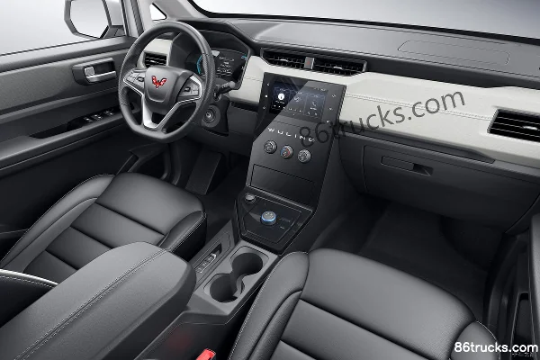 Wuling Journey Comfort 2.7T 7-9 Seats 5.15m Pure Electric Multi-purpose Passenger Vehicle 57kWh Cab (2) | 86Trucks