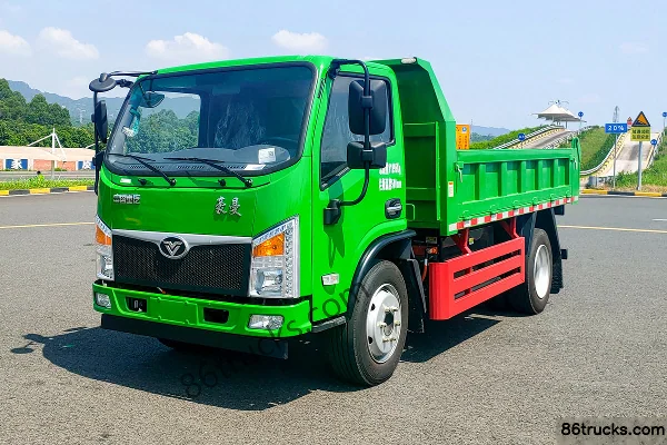 Sinotruk HOWO MAN H3 Pioneer 12T 4X2(6 wheels) 3.5m Electric Dump Truck 98kWh Exterior (2) | 86Trucks