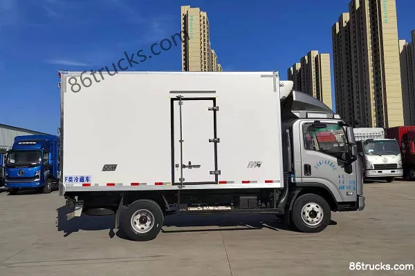 SHACMAN Commercial Vehicle Delong G2 160hp 4X2(6 wheels) 4.06m AMT Automatic Refrigerated Truck Exterior (3) | 86Trucks