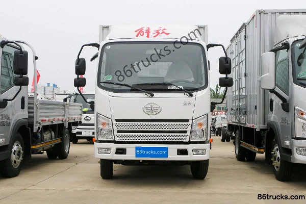 FAW Jiefang Tiger VR 140 hp 4X2(6 wheels) 3.65m Single Row Van Light Truck Exterior (2) | 86Trucks