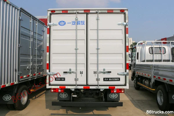 FAW Jiefang Tiger VR 140 hp 4X2(6 wheels) 3.65m Single Row Van Light Truck Body (2) | 86Trucks