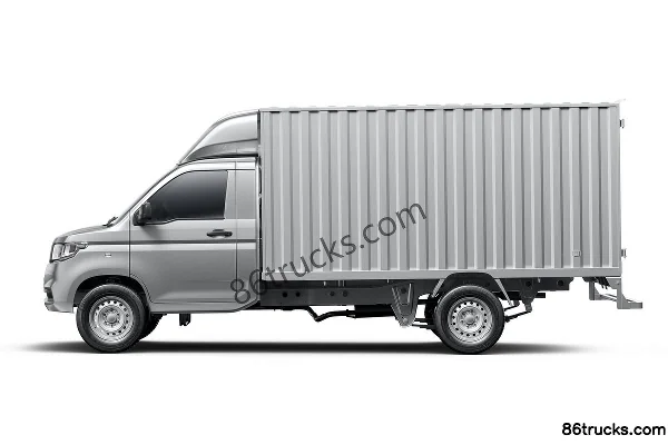 Wuling Rongguang New Card 3T 3.3m Single Row Pure Electric Van Micro Truck 56.6kWh 4X2(6 wheels) Exterior (3) | 86Trucks