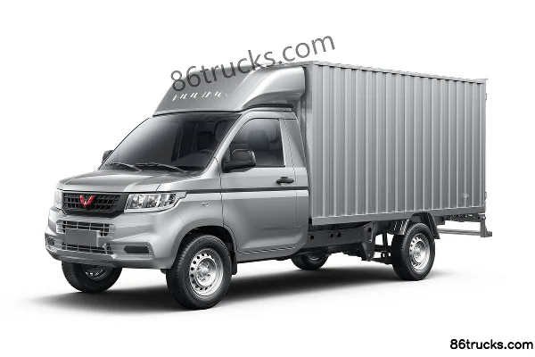 Wuling Rongguang New Card 3T 3.3m Single Row Pure Electric Van Micro Truck 56.6kWh 4X2(6 wheels) Exterior (2) | 86Trucks
