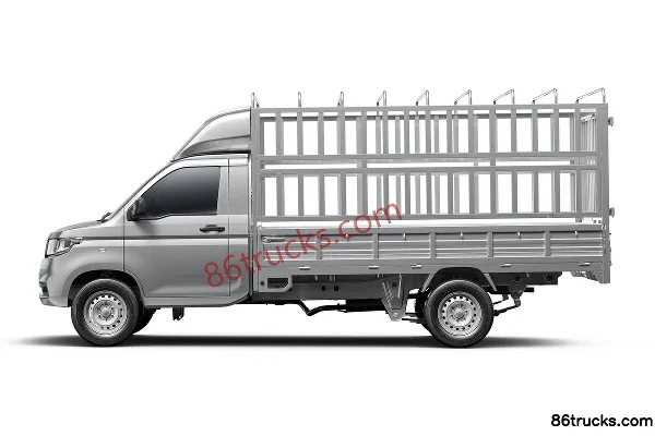 Wuling Rongguang New Card Standard Type 3T 3.3m Single Row Pure Electric Grating Van 56.6kWh 4X2(6 wheels) Exterior (3) | 86Trucks