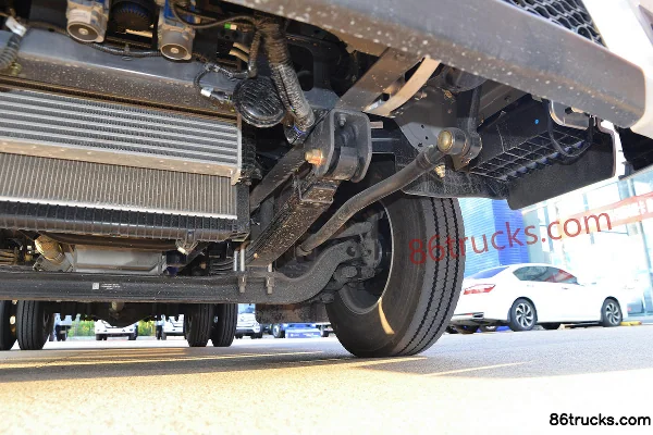 Foton Aumark S1 Changying 158 ch 4X2(6 roues) 4,08 m camion frigorifique AMT automatique Châssis (3) | 86Trucks