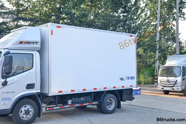 Foton Aumark S1 Changying 158 ch 4X2(6 roues) 4,08 m camion frigorifique AMT automatique Carrosserie (1) | 86Trucks