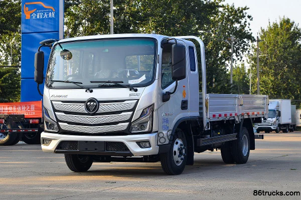 Foton Aumark S1 Smart Edition 160hp 4X2(6 wheels) 3.83m Semi-row Panel Light Truck Exterior (3) | 86Trucks